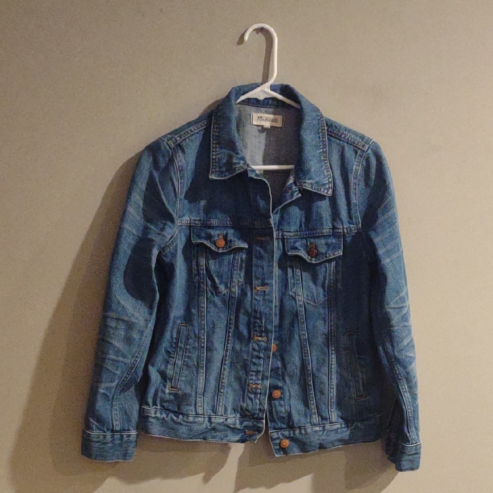 Madewell Women's‎ Medium Classic Blue Denim Jacket